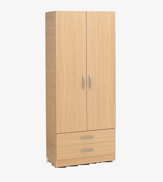 Economy 2 Doors, 2 Drawers Wardrobe