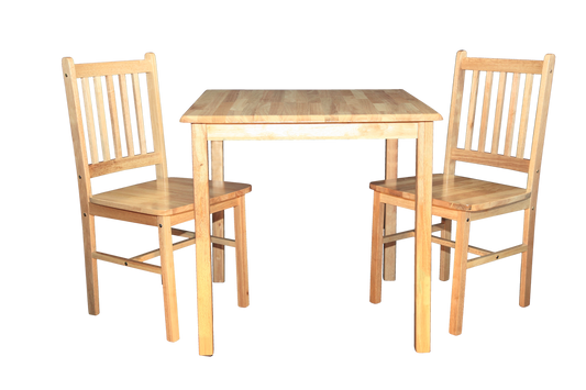 York Dining Set (2 Chairs)