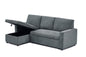 Brompton Grey Corner Sofa Bed