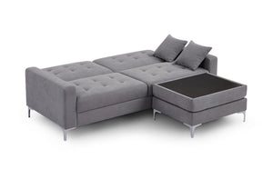 Brook Corner Storage Sofa Bed