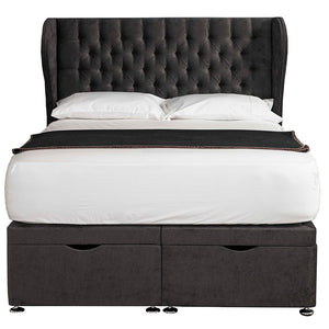 Hampton Ottoman Deluxe Storage Bed (End Opening)