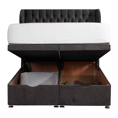 Hampton Ottoman Deluxe Storage Bed (End Opening)